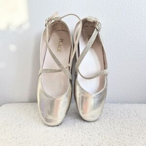 Place Silver Kids Dress Shoes